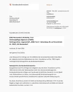 Schreiben Bundesdenkmalamt